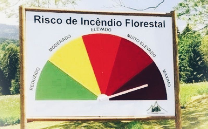 Incêndios: Mais de 20 concelhos do interior Norte e Centro e Algarve em risco máximo