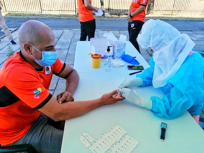 Covid-19: Associação Distrital de Judo de Castelo Branco realiza testes de despistagem deste Junho