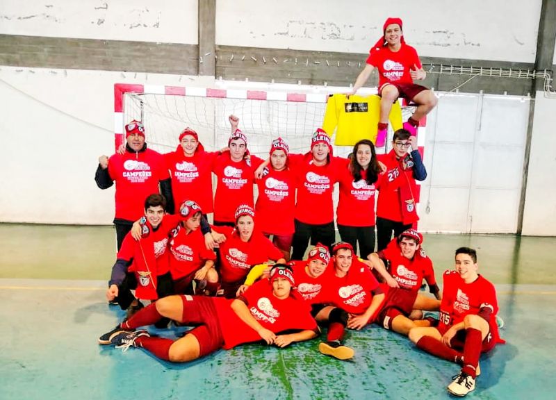 Casa do Benfica em Oleiros com escola de Futsal certificada 
