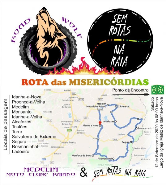 Idanha-a-Nova: Motociclistas promovem passeio na “Rota das Misericórdias