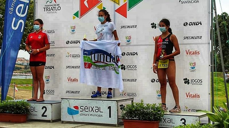 Triatlo do Fundão: Maria Gonçalves campeã nacional de aquatlo cadetes em Amora