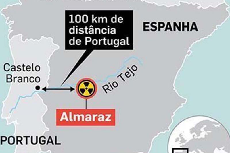 Almaraz: Assembleia da República quer intervenção do Governo em Madrid para encerrar central nuclear