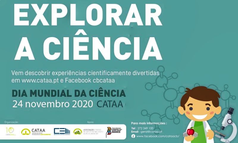 Castelo Branco: CATAA assinala Dia Mundial da Ciência 