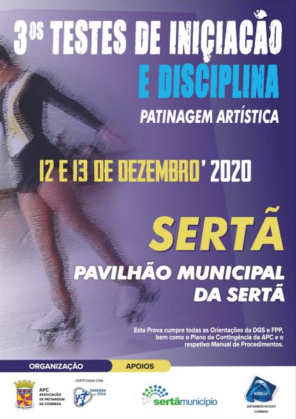 Sertã: Pavilhão com provas e atividade aberta de patinagem artística
