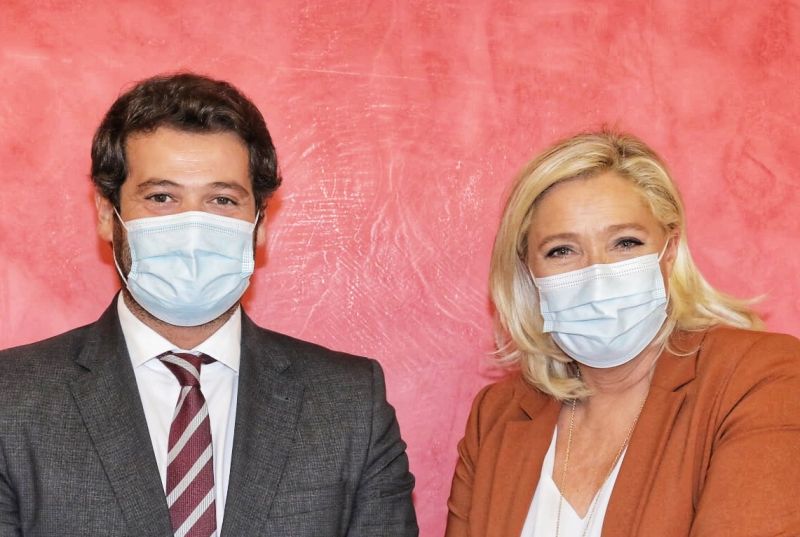 Presidenciais: Ventura e Le Pen juntos em Lisboa no inicío da campanha eleitoral