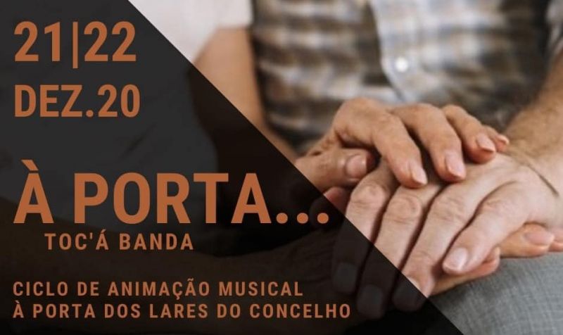 Covid-19: Filarmónica Idanhense leva música à porta dos lares de terceira idade 