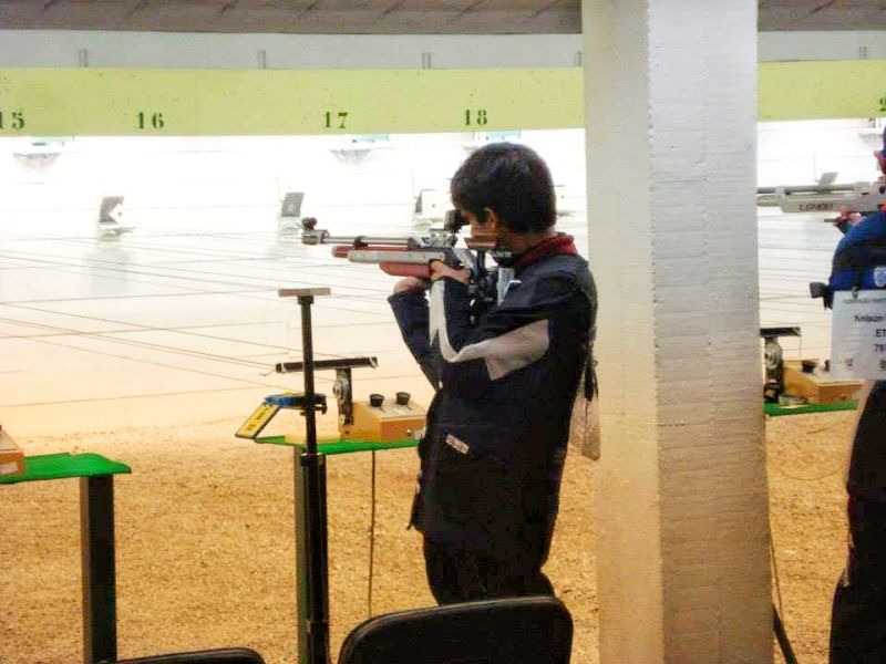 Atirador do Penta Clube da Covilhã presente no Campeonato Nacional de Tiro