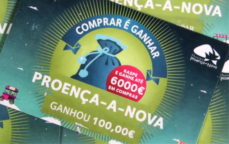 Proença-a-Nova: 46 lojas atribuíram 5 230 euros em prémios no concurso 