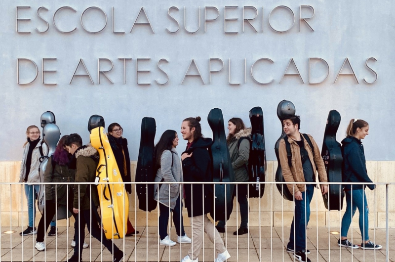 Castelo Branco: Ensemble de Violoncelos da ESART inicia concertos