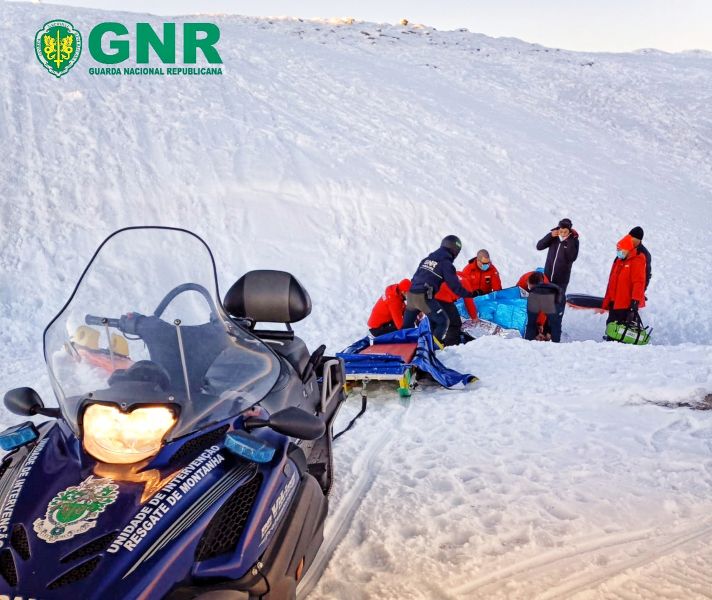 GNR resgata mulher de 51 anos na Serra da Estrela