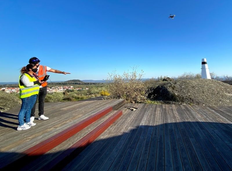 Castelo Branco: Parque do Barrocal reforça segurança e vigilância dos visitantes através de drones