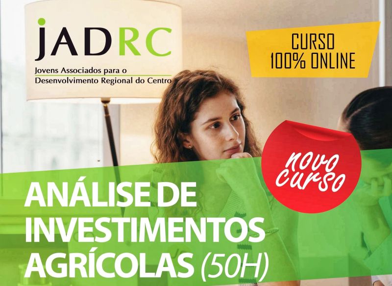 JADRC reforça oferta formativa na Área Agrícola