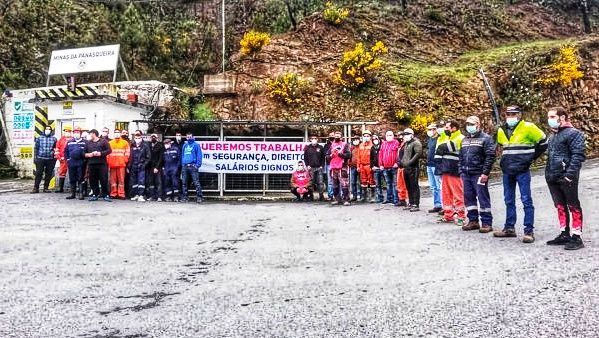 Greve nas Minas da Panasqueira com adesão “quase total”