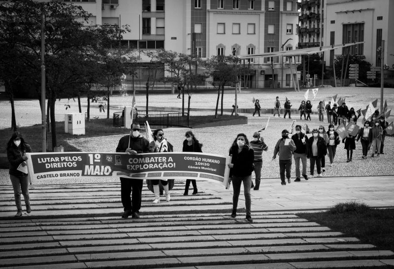 Manifestação 1º Maio da CGTP de Castelo Branco 