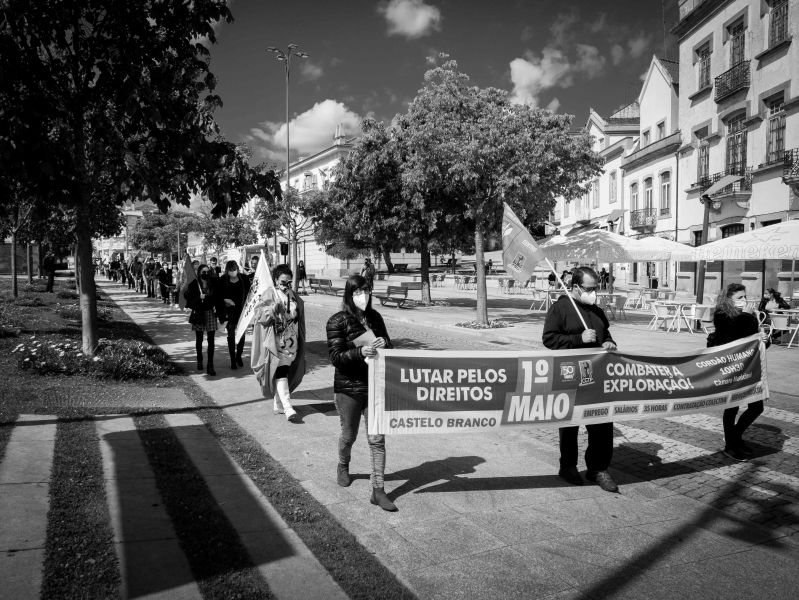 Manifestação 1º Maio da CGTP de Castelo Branco 