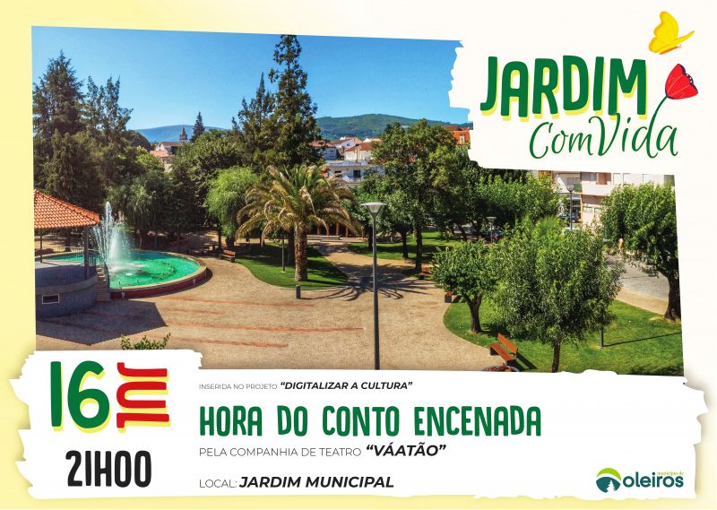 Teatro: Oleiros com peça encenada no jardim municipal esta 6ªfeira 