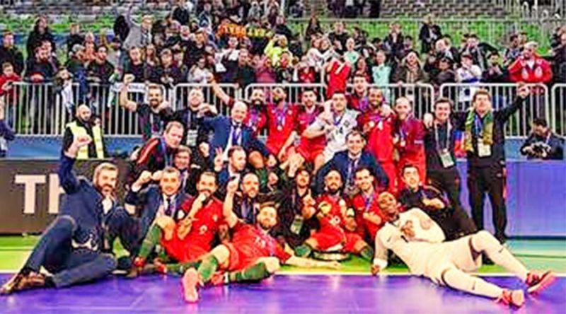 Covilhã: Professor da UBI presente na equipa técnica que levou Portugal a campeão do Mundo de Futsal