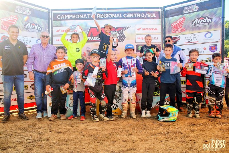 Jovem piloto albicastrense termina 1ª época do Campeonato Nacional de Motocross MX 50 com evolução notável