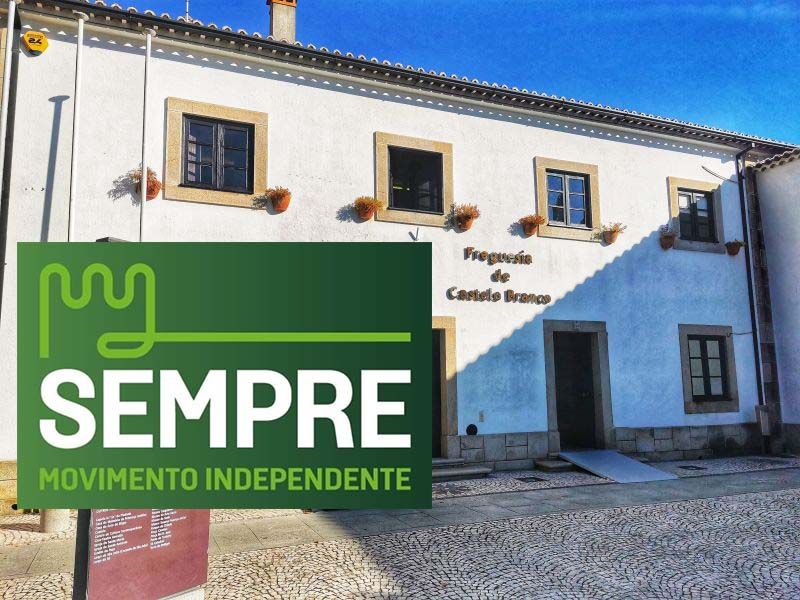 Castelo Branco: SEMPRE apresentou propostas para o Orçamento e Plano de Atividades 2022 da Junta de Freguesia