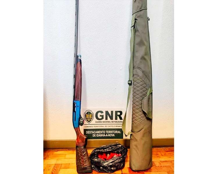 GNR de Idanha-a-Nova deteve homem por caça ilegal