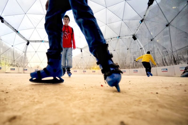 Covilhã: Começaram aulas de patinagem e hóquei para desenvolver as modalidades no gelo