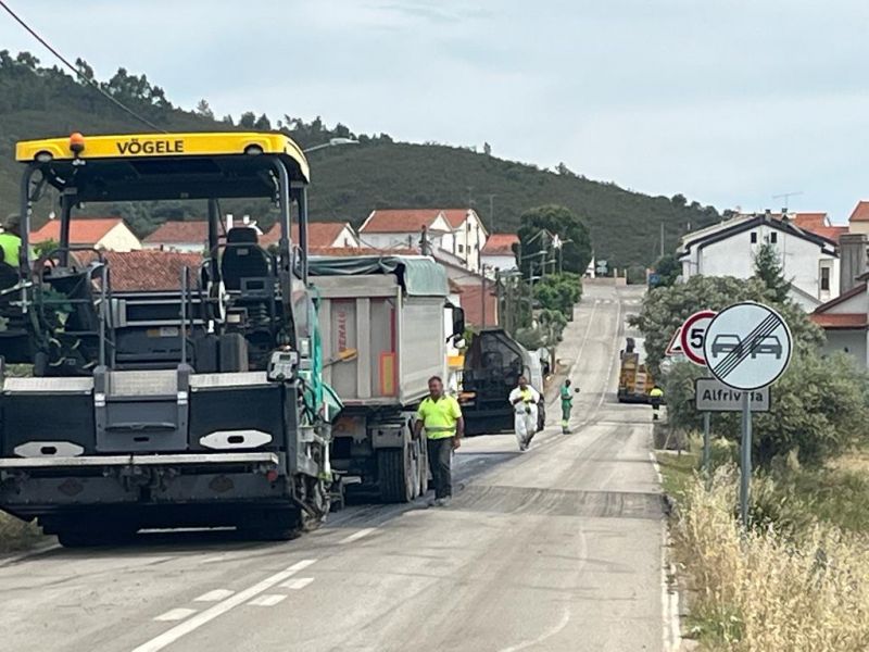 Ródão: Câmara investe 86 mil euros na beneficiação da estrada que liga Perais a Cebolais de Cima
