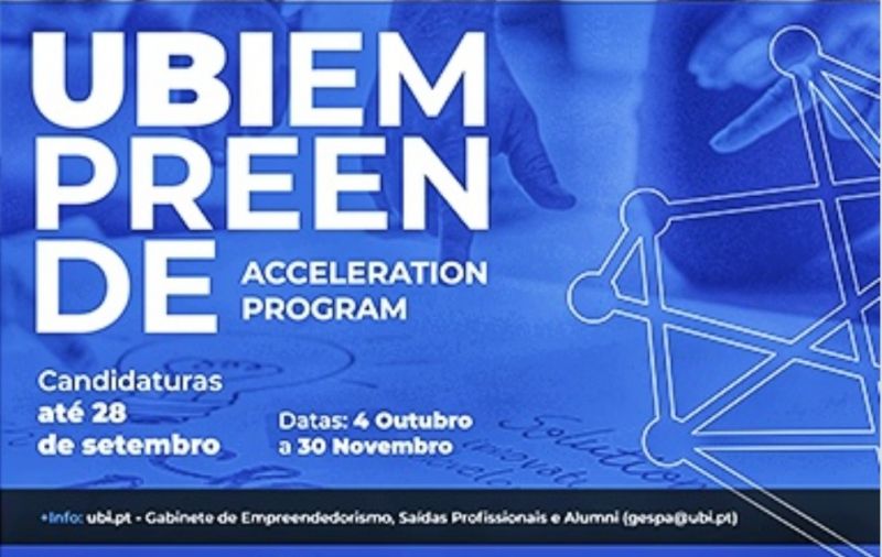 Universidade da Beira Interior tem programa de aceleração em empreendedorismo