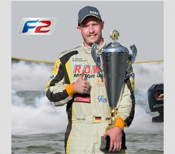 Stefan Hagin sagrou-se campeão do mundo de motonáutica F2 em Vila Velha de Ródão