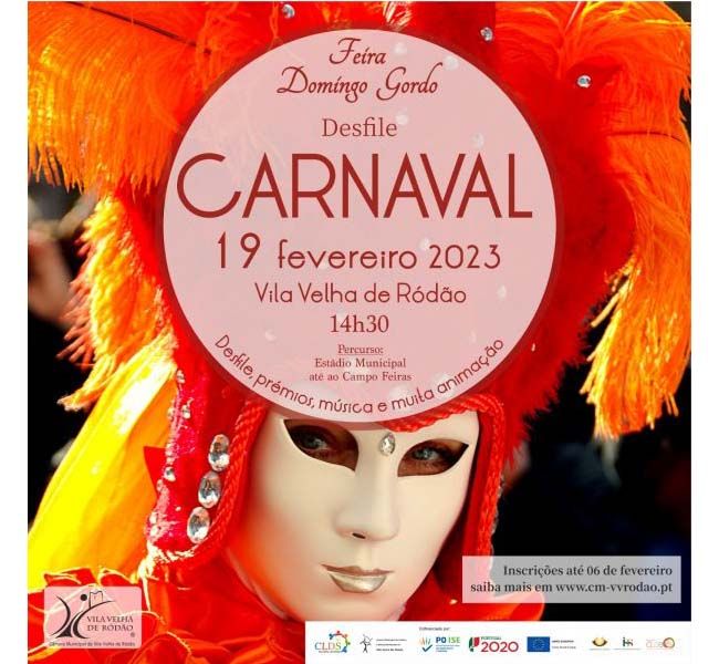 Desfile e Feira de Domingo Gordo animam o Carnaval em Vila Velha de Ródão 