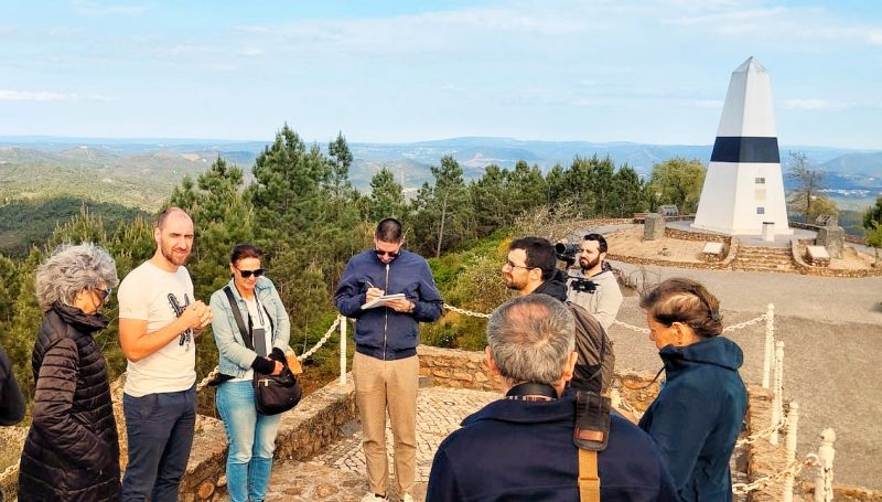 Imprensa especializada observa potencial turístico de Vila de Rei
