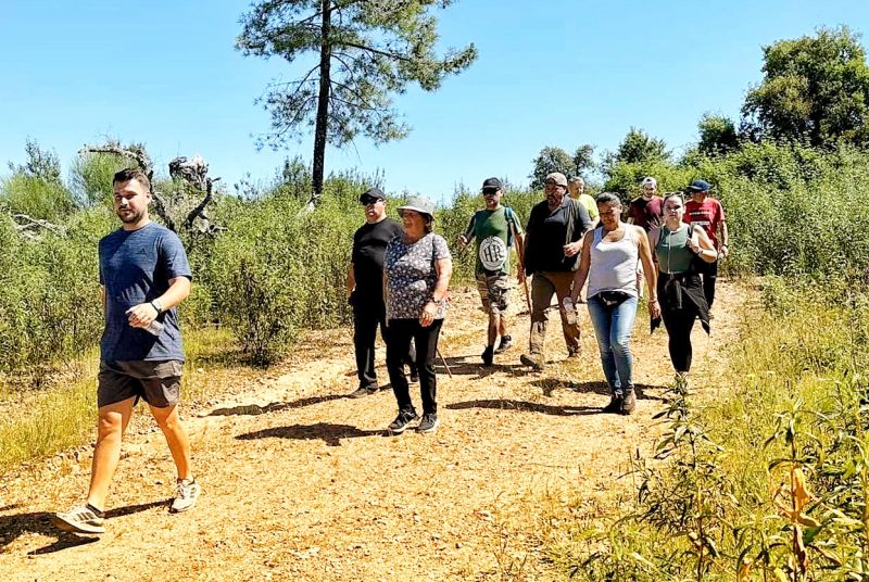 Idanha-a-Nova: Passeio “Rosa Albardeira” juntou 120 pessoas em Toulões

