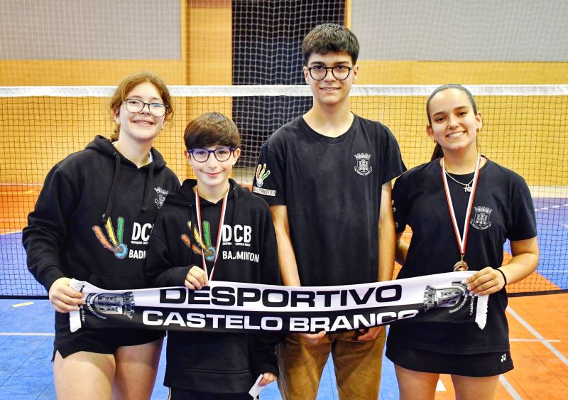 Badminton: DCB em destaque no 2º Torneio de Clubes de Não Seniores
