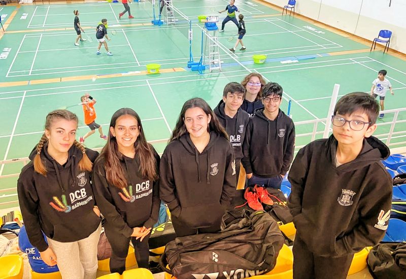 Badminton: DCB em destaque no 2º Torneio de Clubes de Não Seniores

