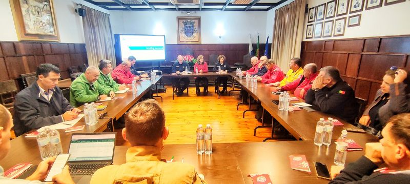 Proteção Civil da Beira Baixa realizou briefing do Comando em Penamacor
