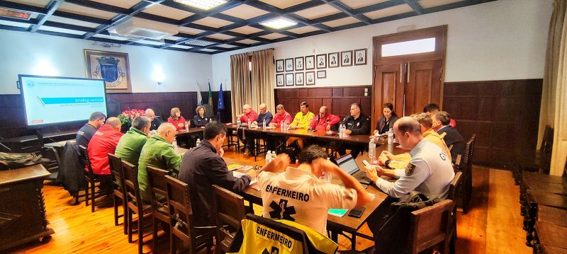 Proteção Civil da Beira Baixa realizou briefing do Comando em Penamacor
