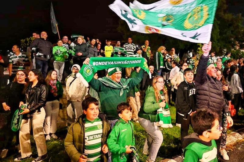 Castelo Branco comemora Sporting Campeão