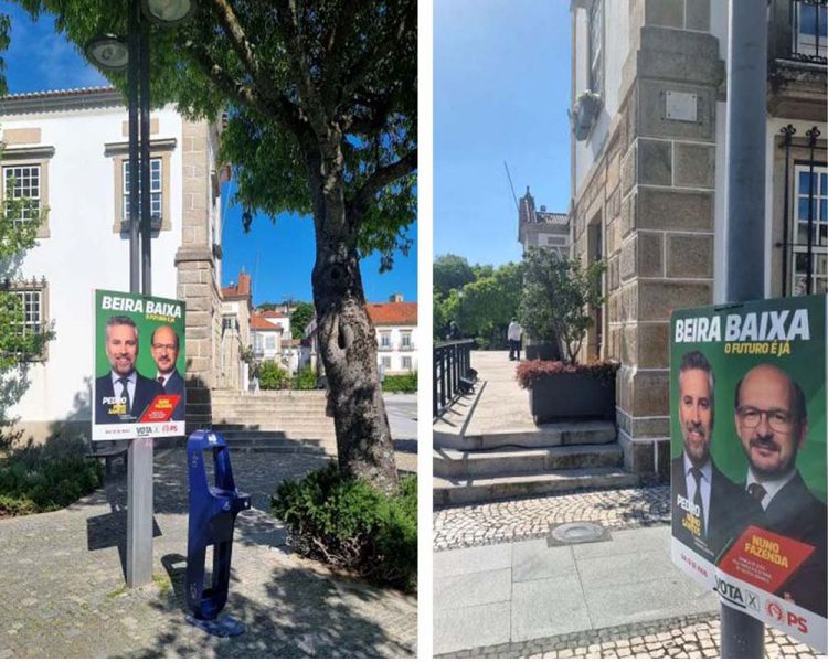 legislativas25-ps-de-castelo-branco-coloca-propaganda-em-locais-proibidos-por-lei--