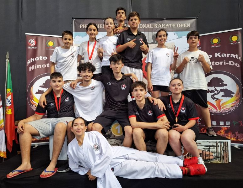 Karaté Wado: Albicastrenses conquistam duas medalhas de Ouro, duas de Prata e duas de Bronze

