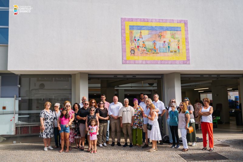 Castelo Branco: Mural de João Robalo homenageia ofícios e tradições em Alcains