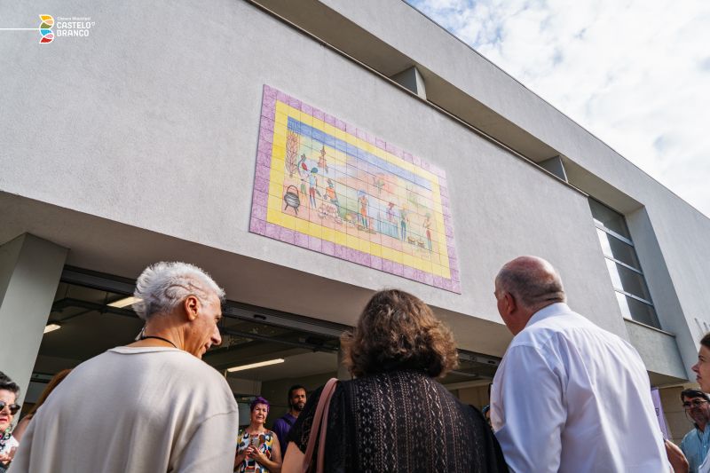 Castelo Branco: Mural de João Robalo homenageia ofícios e tradições em Alcains