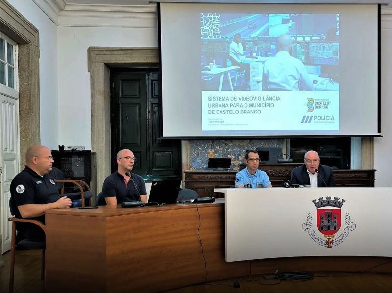 Castelo Branco vai ter mais 83 câmaras de videovigilância em 73 locais