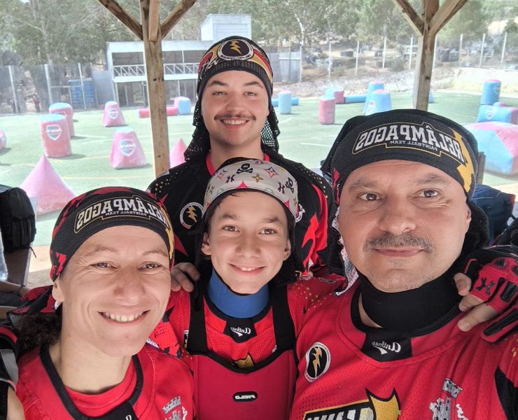 Castelo Branco: Jovem de 13 anos estreia-se no paintball competitivo ao mais alto nível
