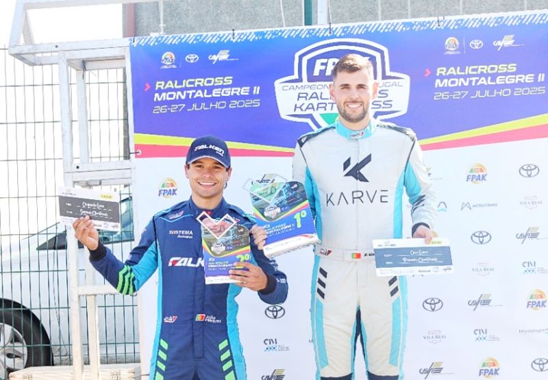 Kartcroos: João Pinheiro conquista 2º lugar em Montalegre


