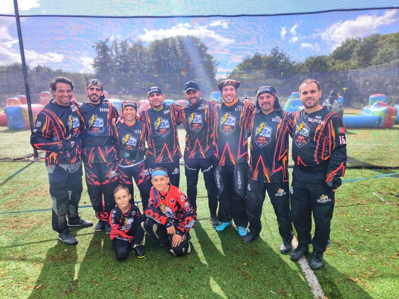 Castelo Branco: Relâmpagos Paintball presentes no Mundial de Seleções e Campeonato Europeu
