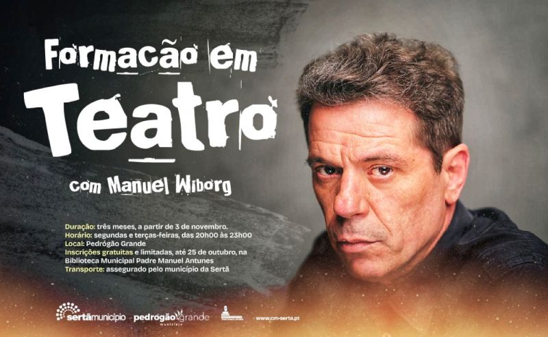 Sertã e Pedrógão Grande recebem formação gratuita de Teatro