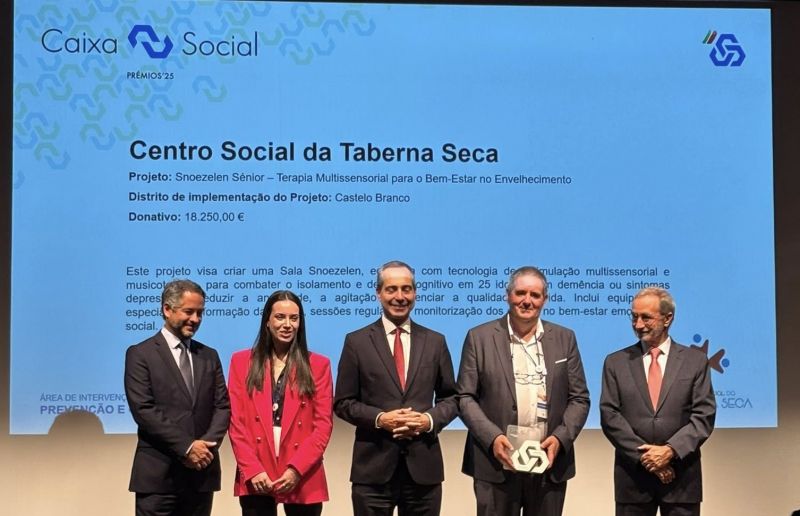 Castelo Branco: CGD distingue Centro Social da Taberna Seca com Prémio Caixa Social 2025