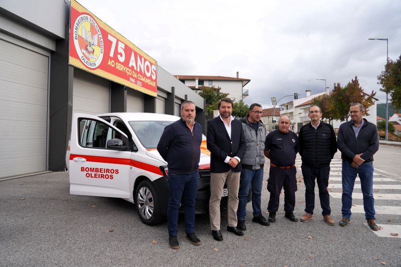 Oleiros: Bombeiros adquirirem nova viatura integralmente paga pela Associação Humanitária