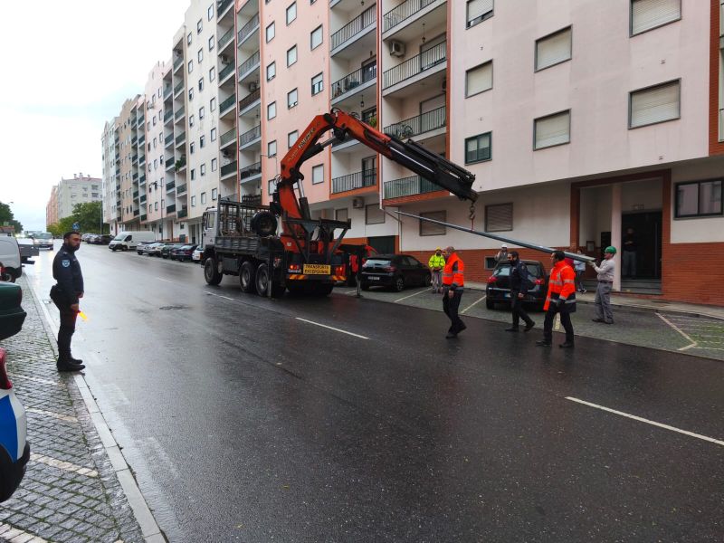 Mau Tempo: Proteção Civil de Castelo Branco  registou 28 ocorrências em duas horas 


