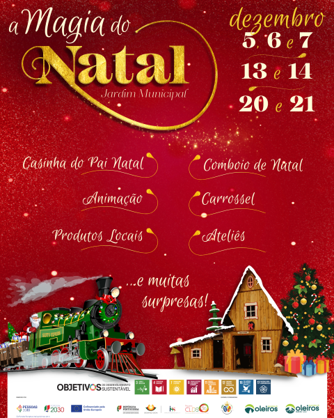Oleiros: “Magia do Natal” regressa ao Jardim Municipal nos primeiros três fins de semana de Dezembro