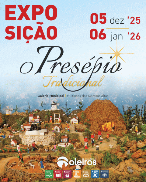 Oleiros: “Presépio Tradicional” exposto na Galeria Municipal até 6 de 2026